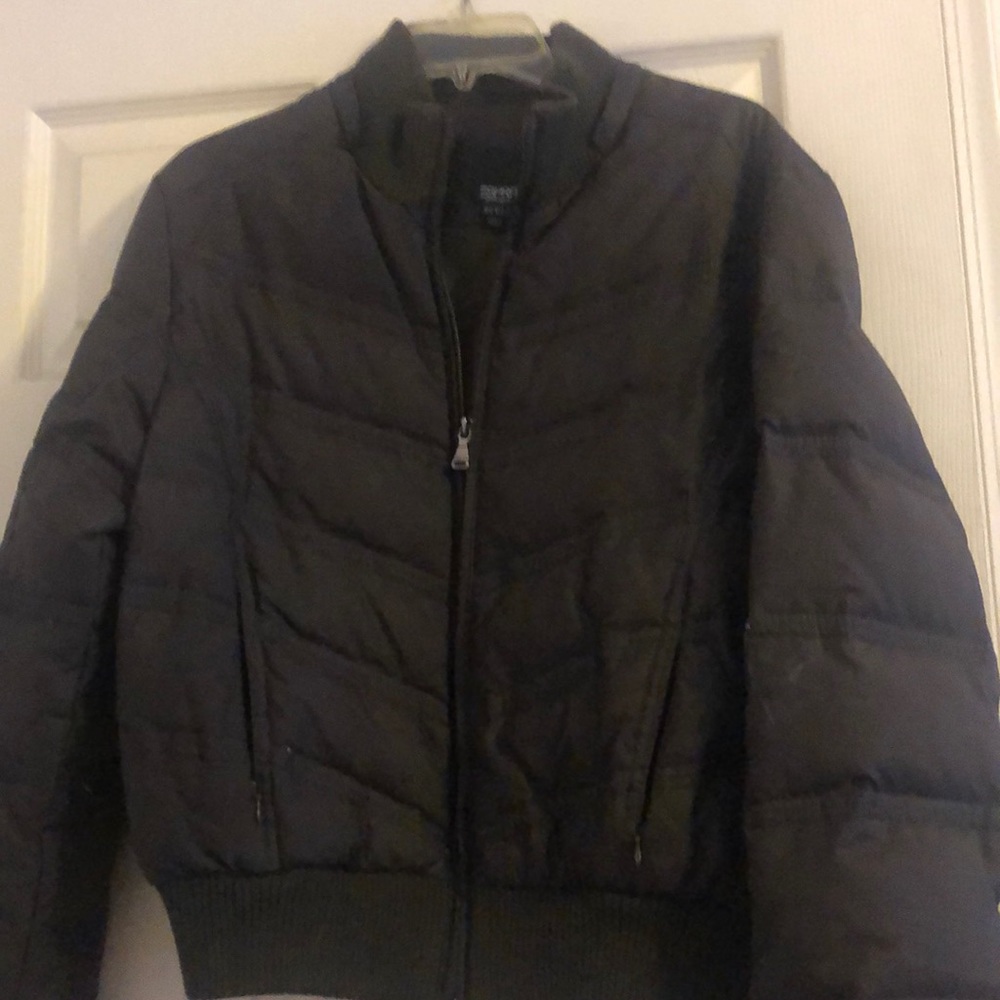 A Brown Puffy Jacket